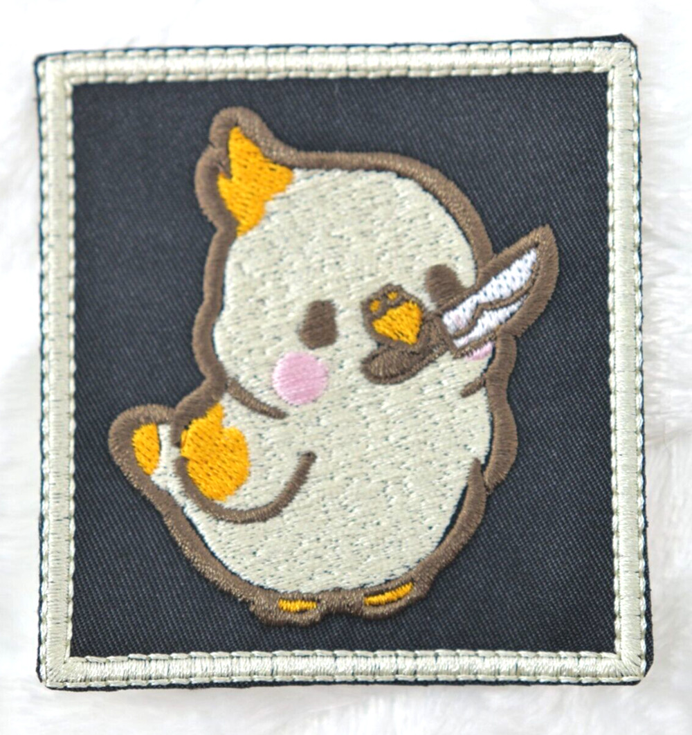 Embroidery Patch Brid knife Adorable Cute Patch IRON-ON (2.85" x 3")